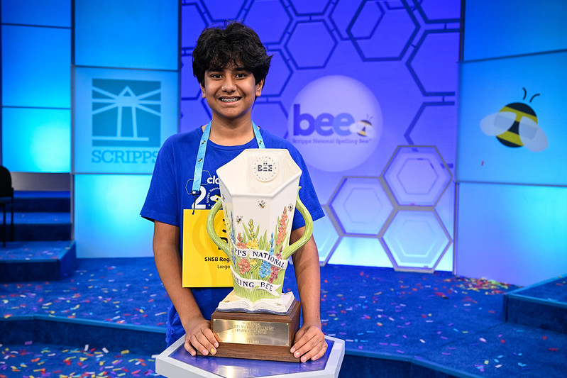 2023 Scripps National Spelling Bee Champion Dev Shah
