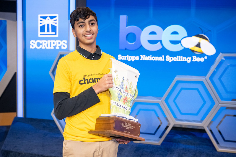2026 Scripps National Spelling Bee Champion Shrey Parikh
