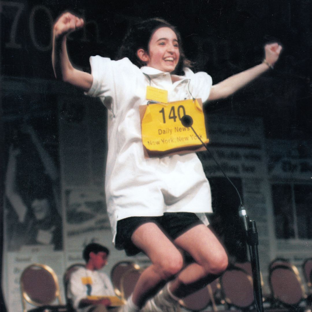 1997 Scripps National Spelling Bee Champion Rebecca Sealfon