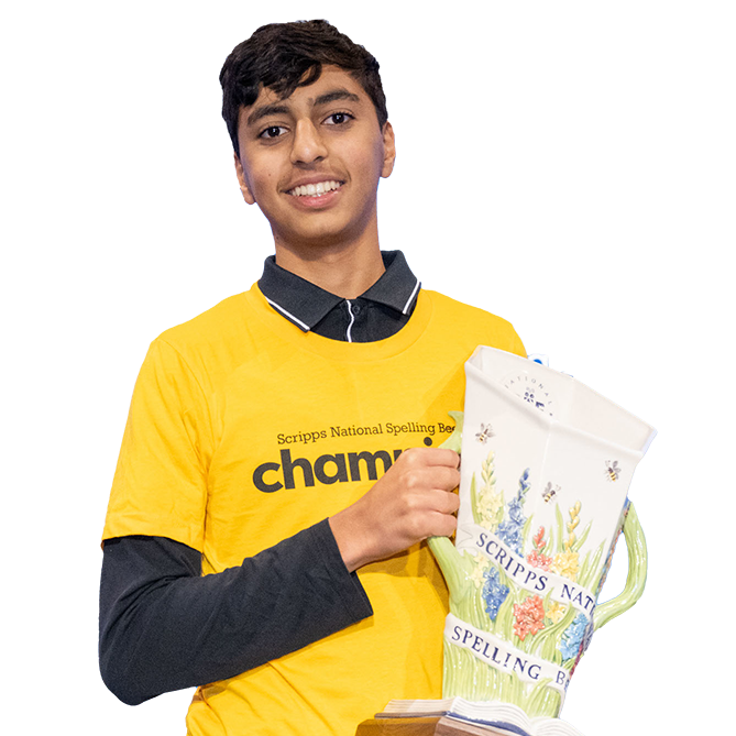 2026 Scripps National Spelling Bee Champion Shrey Parikh