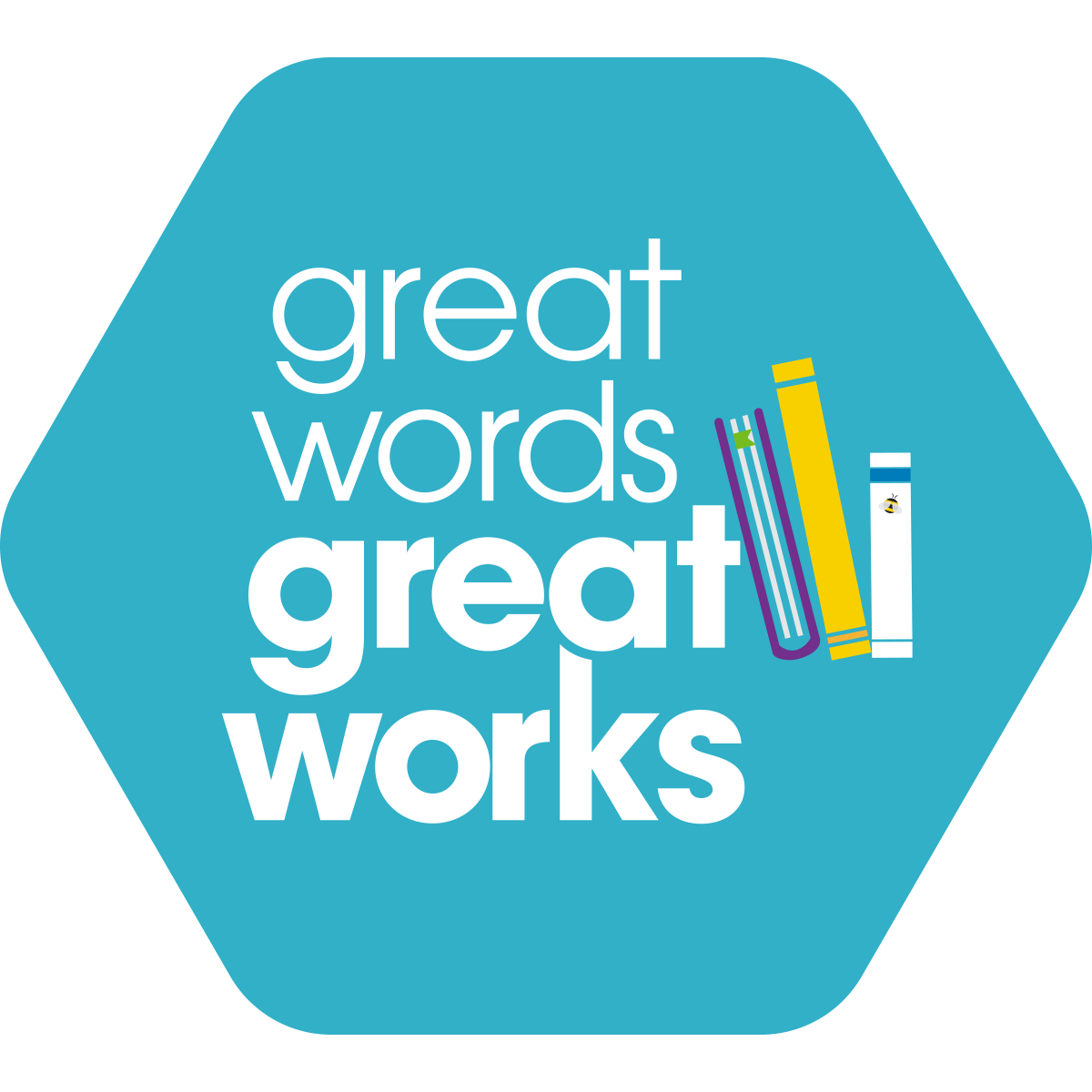 Great Words, Great Works book list logo