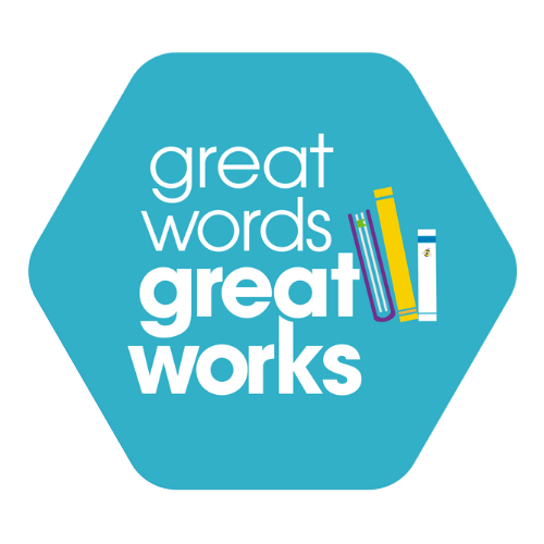 Great Words, Great Works book list logo
